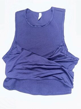 FP Movement by Free People Sleeveless Ribbed Tank Top - Blue